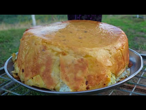 Видео: Готовим : Королевское блюдо - Шах плов на костре  | Жизнь в деревне