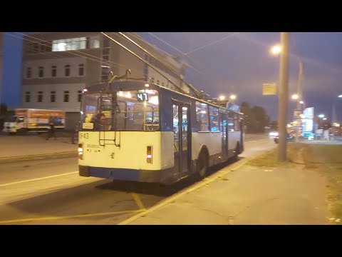 Видео: Троллейбус, маршрут №47 БТЗ-52011 б.1943 (27.09.2019) Санкт-Петербург
