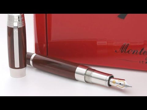 Видео: Обзор перьевой ручки Montegrappa Tributo ad Antonio Stradivari, LE, 2007