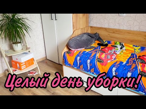 Видео: Уборка во всей квартире / Чистота и порядок! Уборка бардака