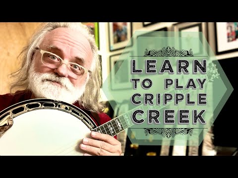 Видео: Научитесь играть на банджо Cripple Creek — Bluegrass