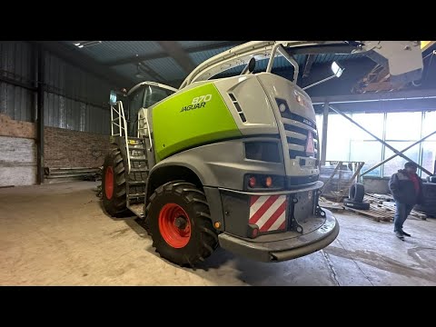 Видео: Продам комбайн Claas Jaguar 870, 2022 год, наработка 100 м/ч, Ростовская область