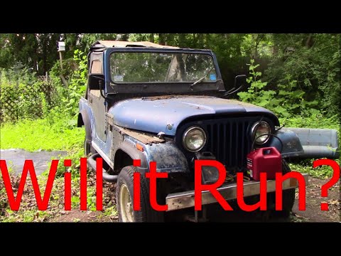 Видео: Jeep CJ-5 1977 года выпуска простоял 10 лет. Заведется ли он?