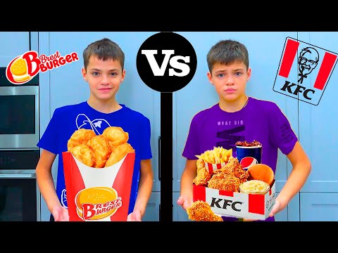 Видео: KFC vs БРЕСТБУРГЕР. ЧТО КРУЧЕ???? МАСИКИ