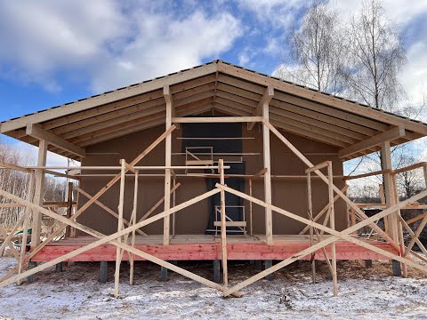 Видео: Каркасный дом Коломаа