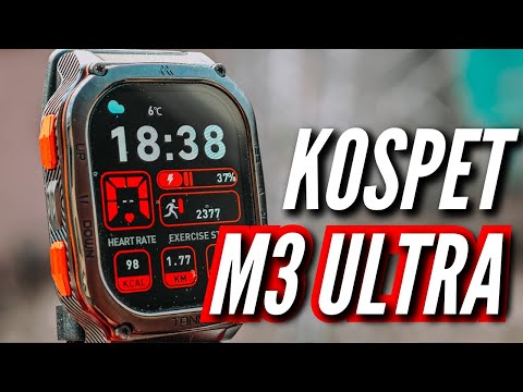 Видео: НЕ ГОРЯТ И НЕ ТОНУТ KOSPET M3 ULTRA / TANK M3 УМНЫЕ ЧАСЫ