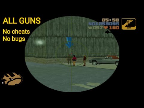 Видео: ЧЕСТНО получаем ВСЁ ОРУЖИЕ в GTA3 в начале игры