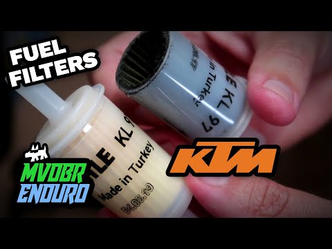 Видео: Замена топливного фильтра в баке мотоцикла KTM Dirt Bike