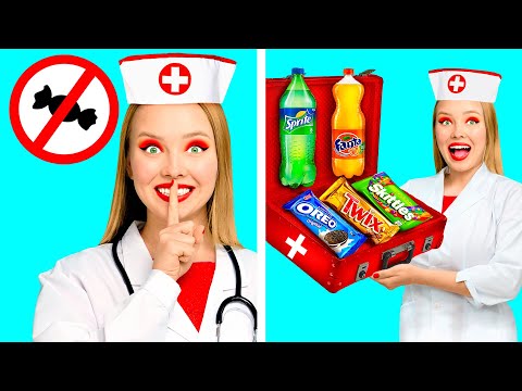 Видео: Как Пронести Еду в Больницу от Fun Fun Challenge