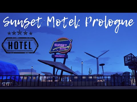 Видео: Я БЫ САМА ТАМ ЖИЛА! ➜ Sunset Motel: Prologue #2