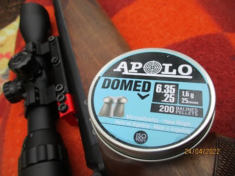 Видео: Пули "APOLO" 6.35. Хатсан 125.