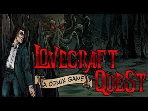 Видео: Lovecraft Quest - A Comix Game - В лабиринте