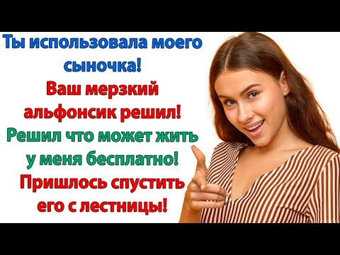 Видео: Жена должна кормить лентяев? А вы будете воровать деньги сына? Напомнила невестка про грехи свекрови