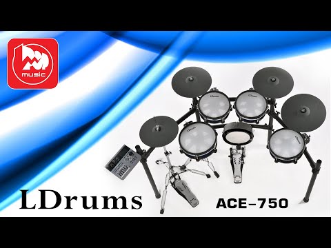 Видео: Электронная ударная установка LDrums ACE-750