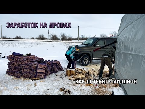 Видео: ПОДРОБНО О ЗАРАБОТКЕ НА ДРОВАХ | Потерял миллион | Замена двигателя на Газели | Бизнес в деревне
