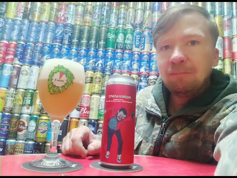 Видео: ПП: Saliva Brewery & Пивоварня Одна Тонна Трипанэйшн Тройной Hazy IPA