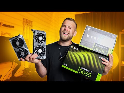 Видео: "Дешевые" RTX5050 за 30999р | Почему не стоит покупать прямо сейчас?! Разбор RTX5050 DUAL и VENTUS