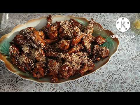 Видео: 1393. Куриные крылышки в кисло-сладком соусе. Свинина. Голубцы.