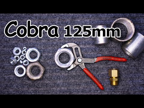 Видео: Обзор KNIPEX Cobra 125mm.  Для чего годится?