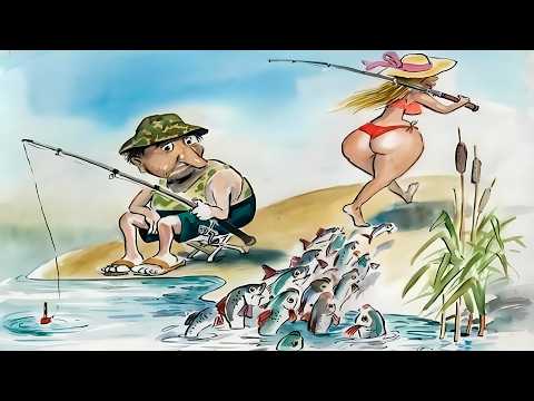 Видео: ПРИКОЛЫ НА РЫБАЛКЕ! Девушки на рыбалке / Браконьеры на рыбалке / Случаи на рыбалке / Ржака до слез