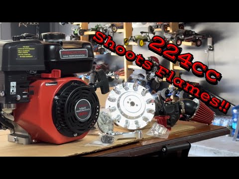 Видео: Predator 224 куб. см. Полная сборка, цельный шатун, цельный маховик, карбюратор и многое другое!