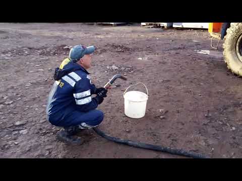 Видео: Топливозаправщик - контроль топлива - версия с полей , записано в живую