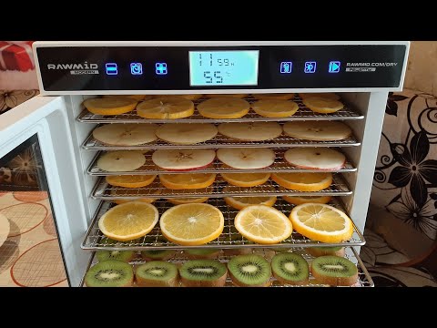 Видео: Дегидратор RAWMID Modern RMD-10 ✧ Обзор + Рецепт