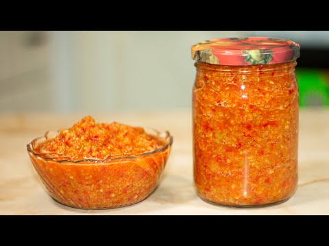 Видео: МАМА НАУЧИЛА. Шикарный соус из ЯБЛОК для мяса ! Вкуснее АДЖИКИ И ОГОНЬКА ! Готовлю МНОГО банок !