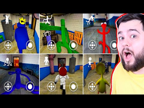 Видео: ЧТО ЕСЛИ Я СТАНУ ВСЕМИ БОССАМИ в RAINBOW FRIENDS