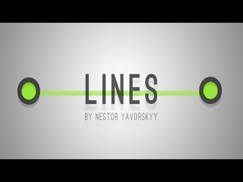 Видео: Lines ► МИНИМАЛИСТИЧНАЯ ИГРА С ЛИНИЯМИ ► #1