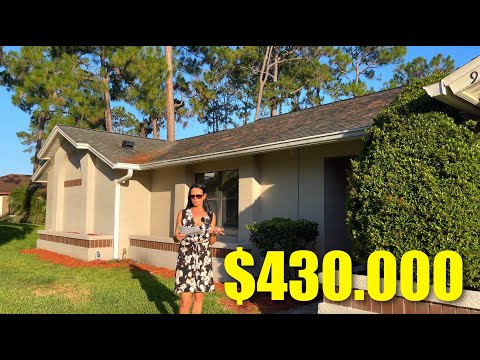 Видео: США. ОБЗОР ДОМА с бассейном для покупателя за $430.000 / Dr Phillips, Orlando FL