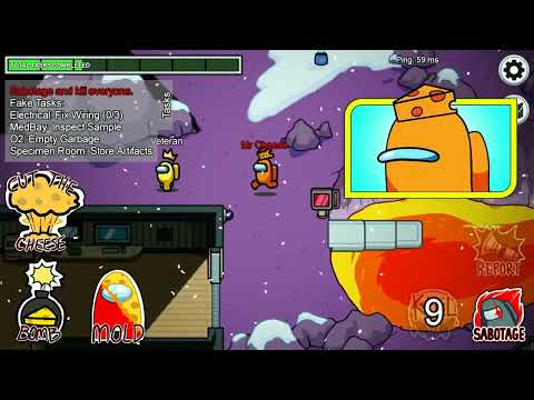 Видео: Among Us Типичные дни - Мод Мистера Сыра