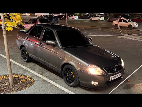 Видео: Ходовка "МЯЧИК" на приоре, прошивка и ДХО на приору 1, переварил лонжероны!