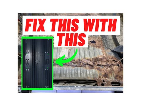 Видео: Самостоятельный ремонт кузова грузовика Ford F250 Superduty.