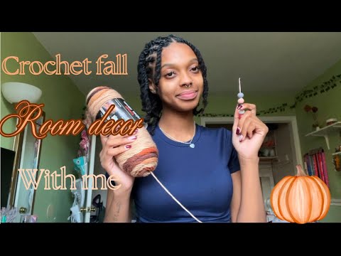 Видео: Вяжем крючком осенний декор комнаты вместе со мной | raymadethat 🍁