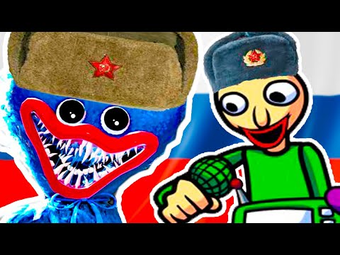 Видео: РУССКИЙ ХАГГИ ВАГГИ И БАЛДИ ! - FRIDAY NIGHT FUNKIN Huggy Wuggy [Poppy Playtime] Baldi / Балди