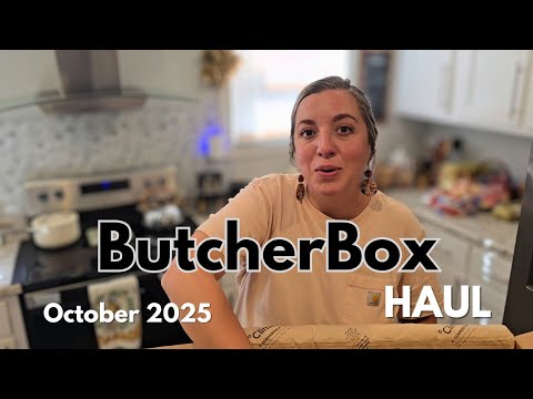 Видео: Распаковка ButcherBox | Обзор Butcher Box | Октябрь 2025 г.
