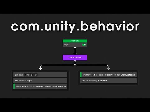 Видео: Использование и настройка НОВОГО графика поведения Unity