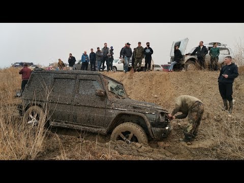 Видео: Жесть! Что творит Гелик на новой резине!!!  (Toyota Surf, Pajero 3) #бездорожье #4х4 #оффроуд