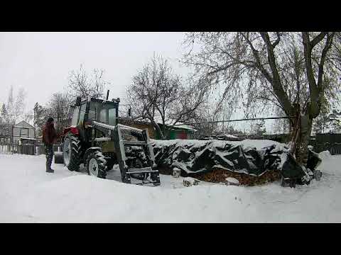 Видео: Чистка снега 2021