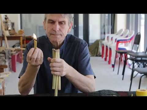 Видео: Мастер-класс от Сергея Плотникова по изготовлению "Кугиклы"