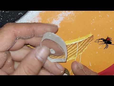 Видео: как сделать розу ветров✴ и колючую проволку в оргстекле.