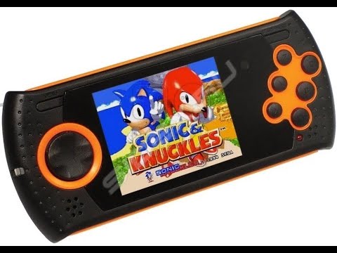 Видео: Обзор на Портативную игровую приставку Sega. (100 игр)
