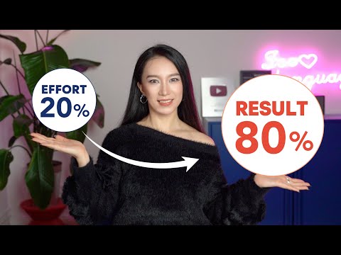 Видео: Выучите любой язык в 5 раз быстрее с правилом 80/20