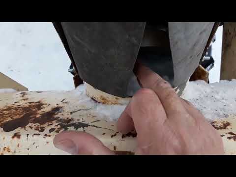 Видео: доработки снегоуборочной приставки