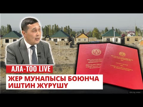 Видео: Жер мунапысы боюнча иштин жүрүшү | 31.01.2024