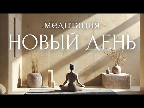 Видео: НАЧНИ НОВЫЙ ДЕНЬ с ЭТОЙ ПРАКТИКИ!🤍✨Утренняя Медитация НАСТРОЙ на ЛУЧШИЙ ДЕНЬ