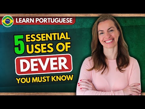 Видео: DEVER в португальском языке: глагол, модальное слово или существительное? (Полное руководство с 5...