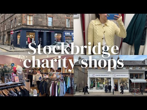 Видео: Экскурсия по благотворительным магазинам Стокбриджа | Комиссионные магазины в Эдинбурге