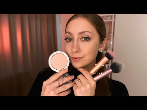 Видео: АСМР бережный макияж для мурашек💖тихий голос, шёпот💖asmr russian soft spoken